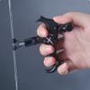Huntinghome 3 or 4 Fingers Available Archery Release Aids, 360 Degree Rotate Clamp Compound Bow Release view 3