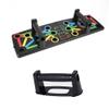 SHENKYPortable Push Up Board System, 14-in-1 Body Building Exercise Tools Workout Push Up Stands, Push Up Workout Board Training view 1