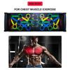 SHENKYPortable Push Up Board System, 14-in-1 Body Building Exercise Tools Workout Push Up Stands, Push Up Workout Board Training view 2