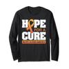 Hope For A Cure MS Multiple Sclerosis Awareness Long Sleeve T-Shirt view 1