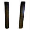 Tantrum Tow Ropes 48" Pair of Black Boat Trailer Guide Pole Pad and Cover - 900D Heavy Duty UV Fade Proof Canvas -Sold in Pairs - Made in USA view 1