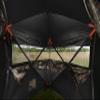 VEIL CAMO VC180 3-Person Hub Blind with Panoramic Windows  Ground Blind for Deer & Turkey Hunting, 180-Degree Panoramic Window, Water Resistant, Durable & Heavy-Duty Design, Silent Closure Door view 4