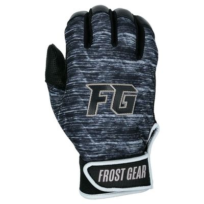 MaxBP Frost Gear Cold Weather Polar-Flex Batting Gloves, AM, Black