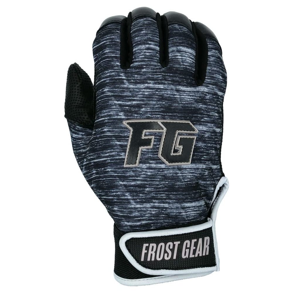 MaxBP Frost Gear Cold Weather Polar-Flex Batting Gloves, AM, Black