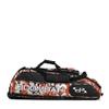 Boombah Beast Rolling Bat Bag - 40" x 14" x 13" - Digital Camo Black/Orange - Holds 8 Bats, Glove and Shoe Compartments view 2