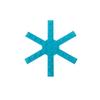 FRESHe Snowboard Stomp Pad - Snowflake Spike Pattern - Specialized Stomp Pad Designed for Better Grip & Adhesion to Snowboards - Teal view 1