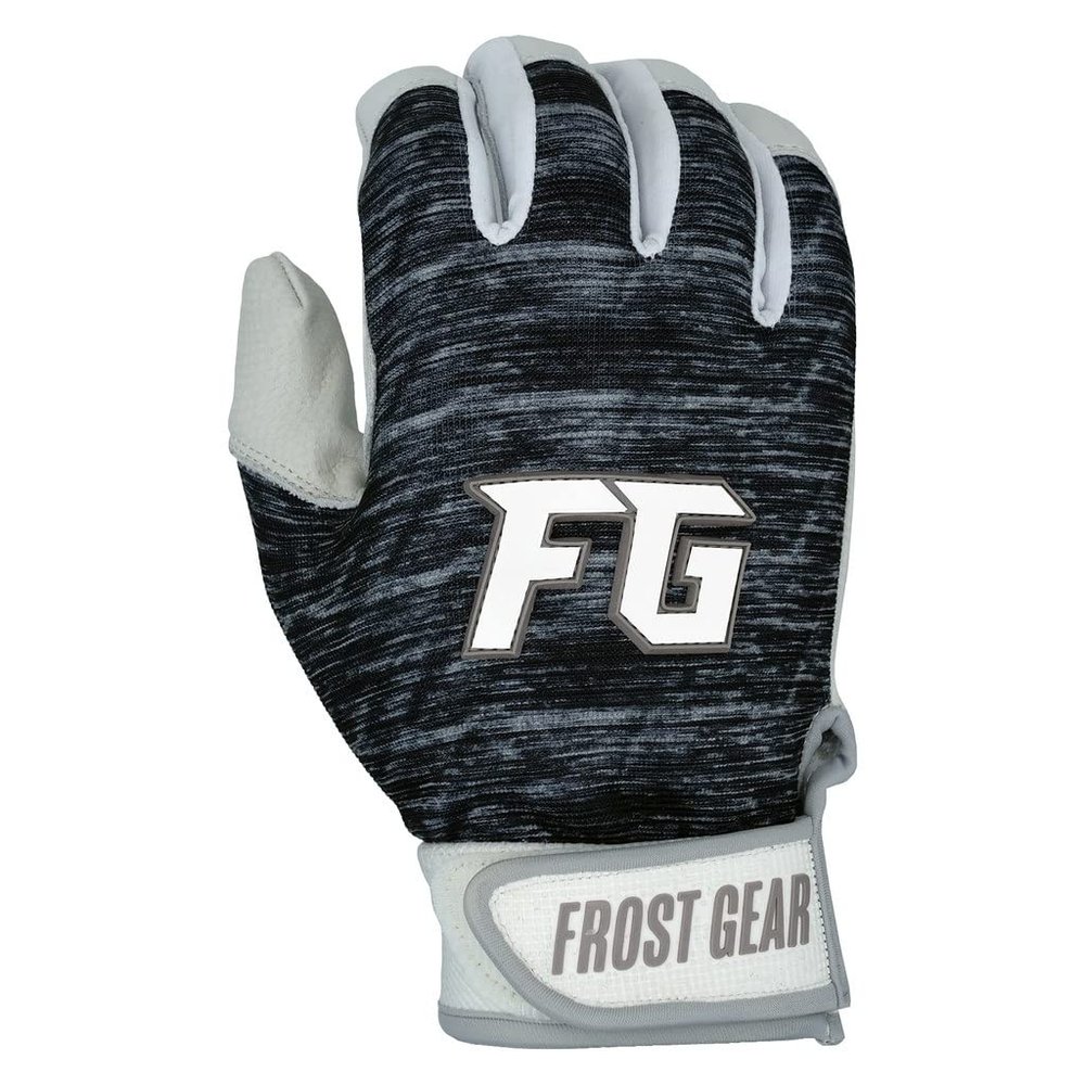 MaxBP Frost Gear Cold Weather Polar-Flex Batting Gloves, AXXL, White