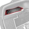 Xtreme Mats Dash Mats and Golf Cart Cubby Inserts Compatible with ICON/Advanced EV - RED Trim - Surface Protection for Golf Car Dash Areas view 1