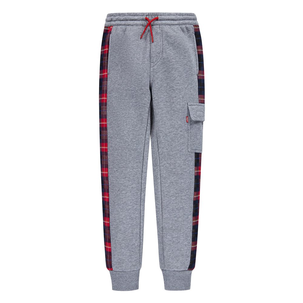 Levi's Boys' Soft Knit Jogger Pants, Dark Grey Heather, 2T