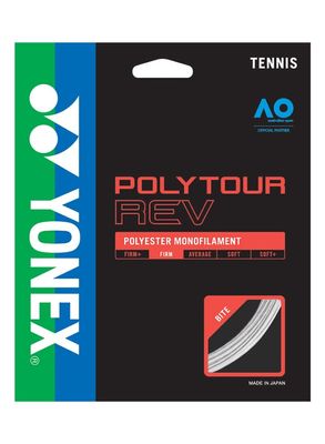 YONEX Poly Tour Rev 130 16G White Tennis String