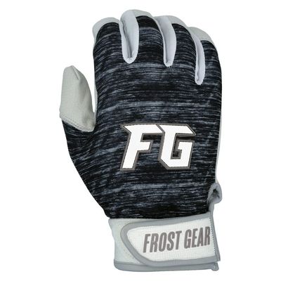 MaxBP Frost Gear Cold Weather Polar-Flex Batting Gloves, YXL, White