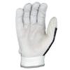 MaxBP Frost Gear Cold Weather Polar-Flex Batting Gloves, YXL, White view 2