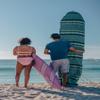 Baja Wey Mexican Blanket Surfboard Bag (Brown/ Purple, 5'8In Fish), 101, Purple/ Brown, 5'8In Fish view 4