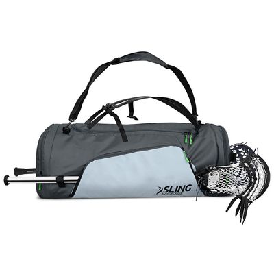 Lacrosse Bag Hybrid XL - Use as a Backpack or Duffel Bag, Holds 2 Sticks and All of Your Gear with a 75L Capacity