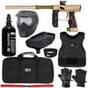 Action Village Empire Axe 2.0 Level 1 Protector Paintball Gun Package Kit (Dust Tan/Dust Olive, Glove Size: Small/Medium)