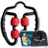 Muscle Roller for Muscles Deep Tissue/w Drawstring Gym Bag | Cellulite Remover Myofascial Massage Tool - Tennis Elbow Massager, Calf, Leg n Forearm Roller I High Density Foam Roller view 1