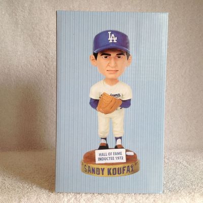 Sandy Koufax 2012 Bobblehead SGA