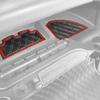 Xtreme Mats Dash Mats and Golf Cart Cubby Inserts for Club Car Tempo/Precedent/Onward 2025 and Prior - Surface Protection for Golf Car Dash Areas - Double Diamond Rubber Dashboard Liners view 2