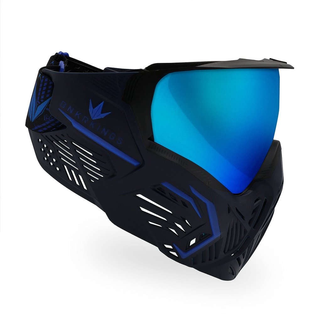 Bunkerkings CMD Paintball Goggle/Mask - Midnight Azure