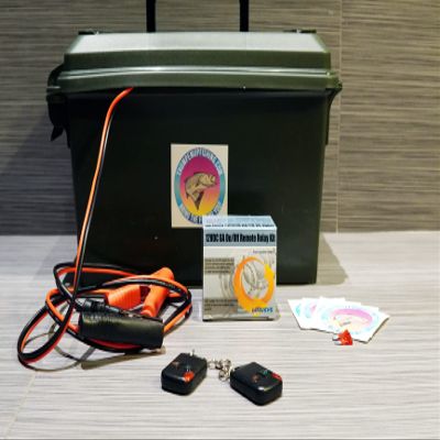 Fish Thumper with Clamps (Thumper with Clamps and Remote)