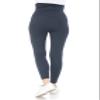 Leggings Depot Women's Maternity Leggings Over The Belly Pregnancy Casual Yoga Tights (Charcoal, X-Large) view 3