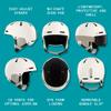 Retrospec Comstock Youth Ski & Snowboard Helmet for Kids - Durable ABS Shell, Protective EPS Foam & Cooling Vents - Adjustable Fit for Boys & Girls - Matte Wonderland, 4806, 48-51cm X-Small view 2