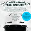 Retrospec Comstock Youth Ski & Snowboard Helmet for Kids - Durable ABS Shell, Protective EPS Foam & Cooling Vents - Adjustable Fit for Boys & Girls - Matte White, 52-55cm Small view 4