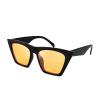 FEISEDY Sunglasses Womens Vintage Square Cat Eye Thick Frame Trendy Sunglasses B2473 view 1