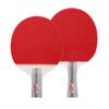 LINGOSHUN Ping Pong Paddle Set,2 Player Recreational Table Tennis Racket Set,Amateur Training, ITTF Approved Rubber/Double/C view 1