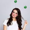 Sintege Halloween Alien Headband and Metallic Flared Pleated Skater Skirt for Costumes Supplies(X-Large Skirt,Green) view 4
