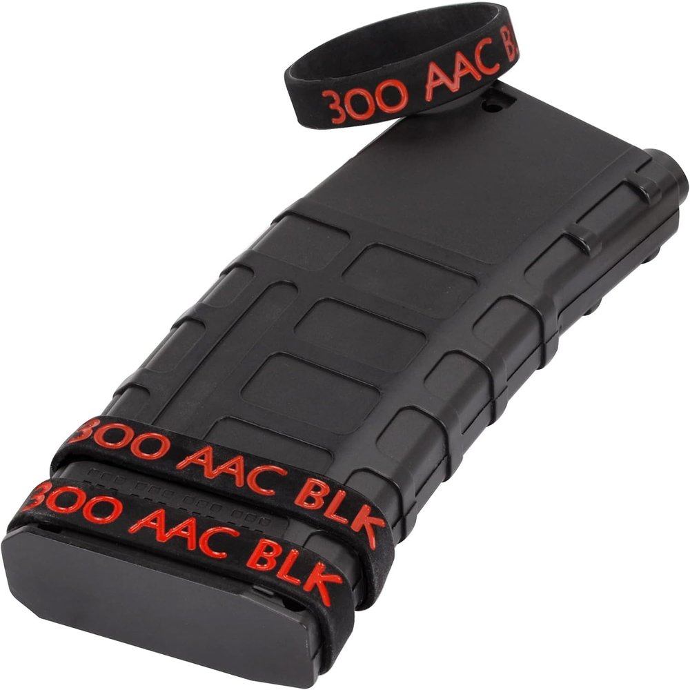 Ideagle 300 Blackout Magazine Marking Bands, 300 AAC BLK 7.62 X 35 mm 10 Pack