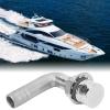Boat Gas Vent , Fydun 316 Stainless Steel 90 Boat Flush Mount Fuel Gas Vent for 5/8in Hoses Yacht Marine view 2