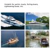 Boat Gas Vent , Fydun 316 Stainless Steel 90 Boat Flush Mount Fuel Gas Vent for 5/8in Hoses Yacht Marine view 3