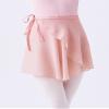 Daydance Light Pink Women Ballet Skirts Adult Sheer Chiffon Over Scarf for Dancing Leotards view 3