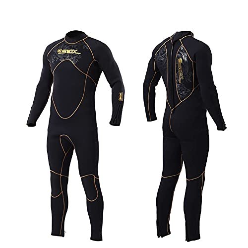 Scuba Diving 5mm Wetsuit Rubber Wetsuit Mens Neoprene Spearfishing Full Body Swimwear mergulho Diving Kite Surfing Suit