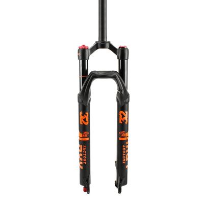 Jejy Mountain Bike Front Suspension Fork 27.5/29 Inch 1-1/8" Straight Tube, with Tortoise and Hare Adjustment Bicycle Manual Lockout/Remote Lockout Air Forks