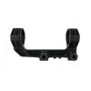 Sig Sauer Aluminum 7075-T6 Lightweight 34mm ALPHA3 Scope Mounts w/1913 Mounting Interface Style Clamps for Precision Shooting, 1.535, 20MOA, Black view 1
