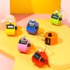TOODOO 6 Pack Hand Tally Counter 4 Digit Mechanical Palm Clicker Plastic Hand Held Counter Clicker with Metal Finger Ring for School Golf Sports Events Office Stadium(Bright Color) view 3