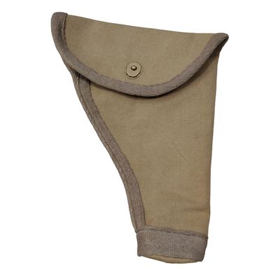 .455 British Army Canvas Webley Revolver Holster - Khaki