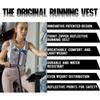REVALI Running Vest, USA Original Patent, Zip Reflective Running Vests with 500ml Hydration Bottle, Adjustable Waistband & Breathable Material, Chest Pack Gear Phone Holder for Men & Women view 2