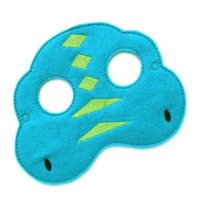 Kids Snake Felt Face Mask for Halloween Costume or Everyday Pretend Play