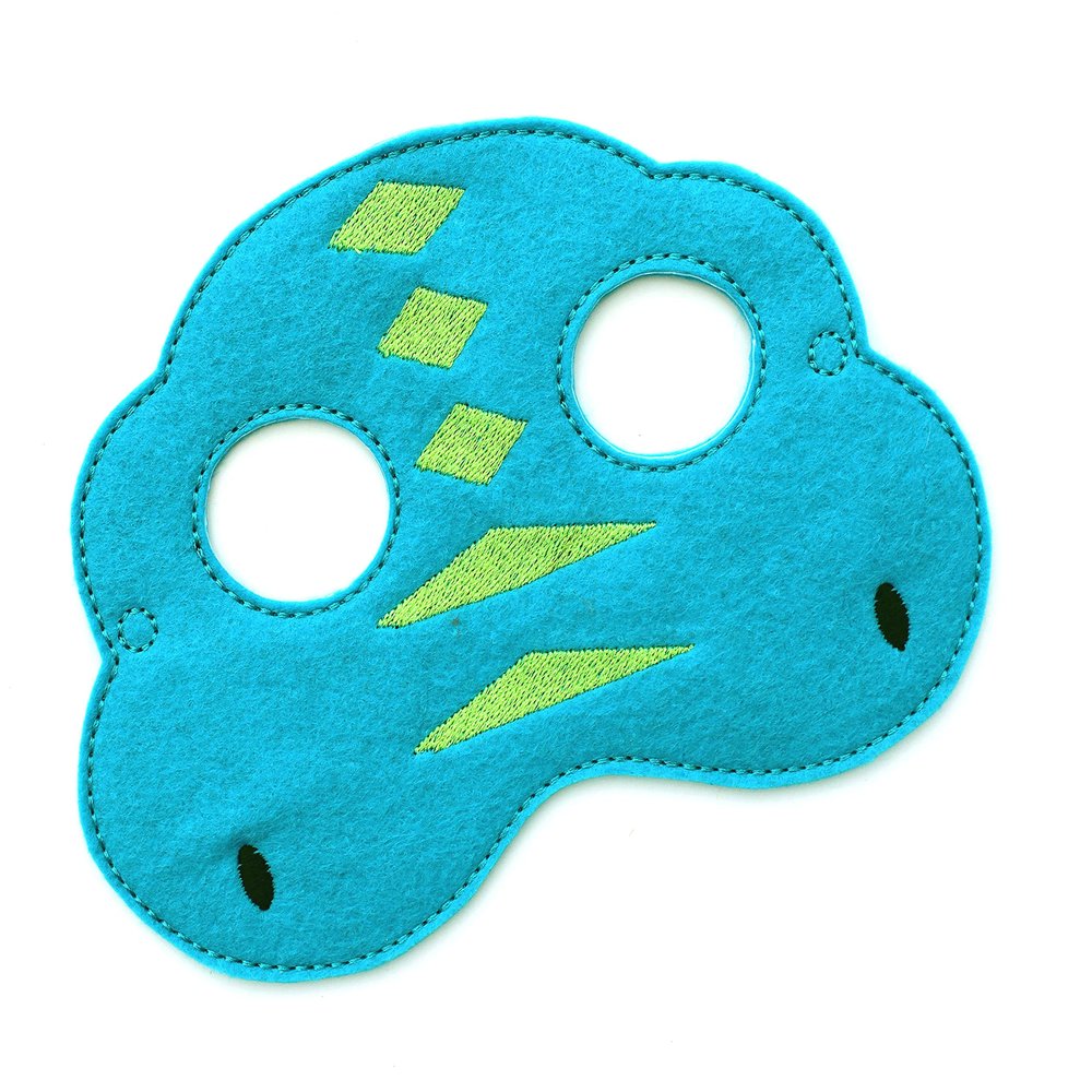 Kids Snake Felt Face Mask for Halloween Costume or Everyday Pretend Play