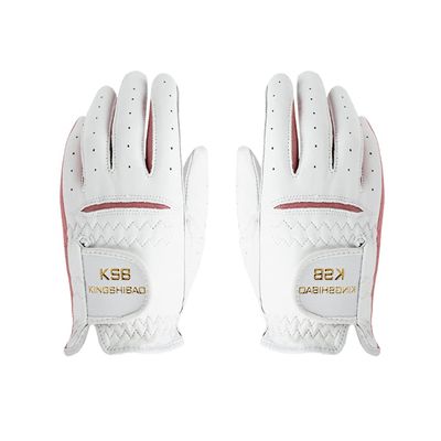 chensong 1Pair Child Golf Gloves Breathable Fabric Sports Wearable Golf Trainning Gloves for Kids Boys Girls Golf Glove (Color : Red, Size : XL)
