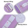 Ankle Weights (1 Pair), Wrist Arm Hand & Leg Weighted for Women Men Kids for Exercise, Strength Training, Jogging, Aerobics, Yoga, Dancing - 2 LBS Pair(1 lb each), Purple view 3