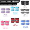Ankle Weights (1 Pair), Wrist Arm Hand & Leg Weighted for Women Men Kids for Exercise, Strength Training, Jogging, Aerobics, Yoga, Dancing - 2 LBS Pair(1 lb each), Purple view 4