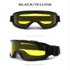 DDER Outdoor Sports Ski Glasses Anti Glare Glasses Men's Riding Sunglasses Motorcycle Protective Glasses (Yellow) view 2