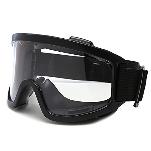 DDER Outdoor Sports Ski Glasses Anti Glare Glasses Men's Riding Sunglasses Motorcycle Protective Glasses (Transparent Color)