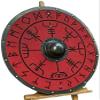 Tecmetooze Viking Shield Wooden Norse Viking Shield 24" Size Battle Ready Historical Shield ooden, Round, Shield, LARP, Reproduction, Cosplay, Shield, view 2
