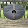 Tecmetooze Viking Shield Wooden Norse Viking Shield 24" Size Battle Ready Historical Shield ooden, Round, Shield, LARP, Reproduction, Cosplay, Shield, view 3
