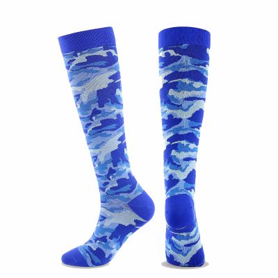 WSYKC Compression Socks, Color Striped Compression Socks, Outdoor Sports Elastic Socks, Relieve Fatigue, Socks Suitable for People Who Exercise for a Long Time or Stand Up L/XL